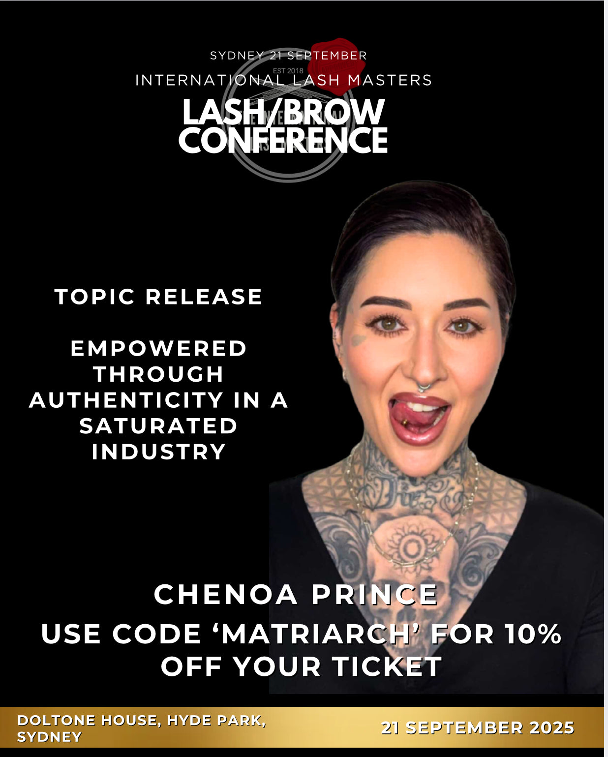 2025 ILM Sydney Lash and Brow Conference - 21 September 2025 - Guest