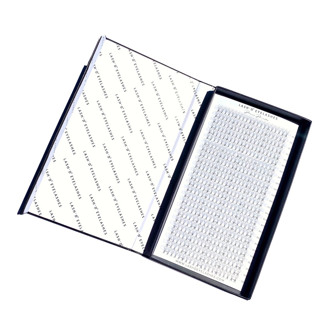 500 Fan Promade XXL Lash Tray 5D 0.07mm - Premium PBT Fibres - Lash'd Eyelashes