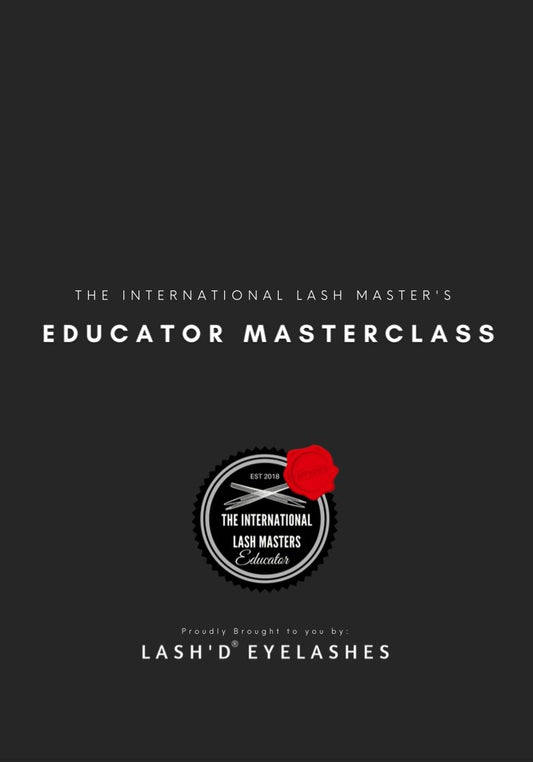 Become A Lash Educator : How to Create your own Lash Course - Educator Masterclass E - book - Lash'd Eyelashes
