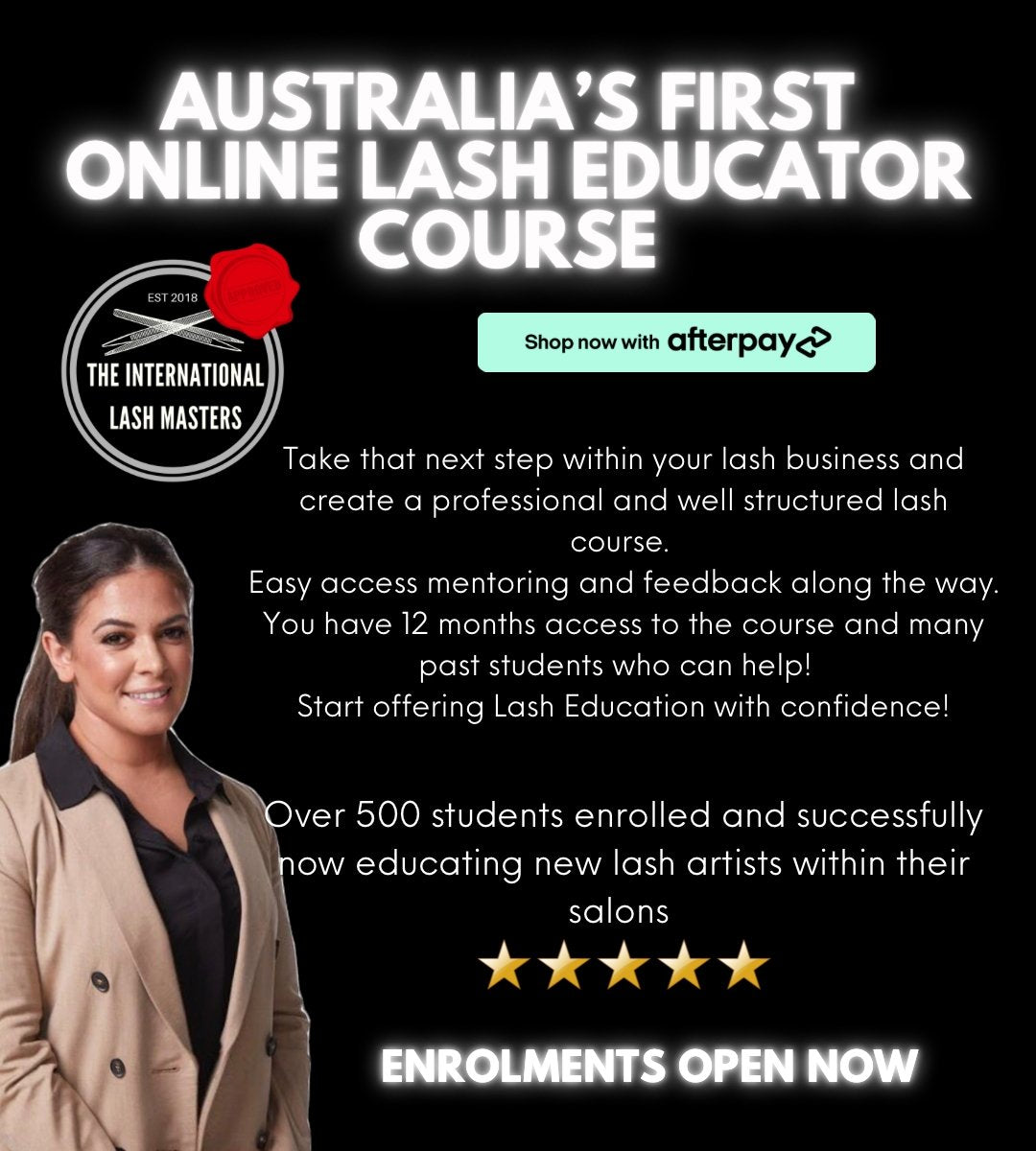 The International Lash Master's Educator Course - Lash'd Eyelashes