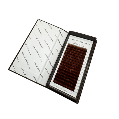 Chocolate Handmade Volume Lash Trays - 16 row