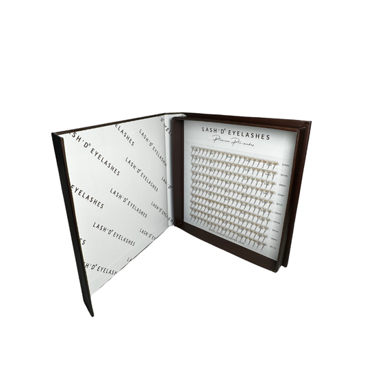 5D Chocolate Pro made Lash Trays - 200 Fans