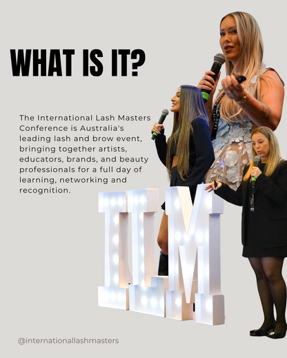 2025 ILM Sydney Lash and Brow Conference - 21 September 2025 - Group Booking Table of 8