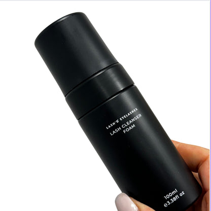 Hypoallergenic Lash Foam Cleanser 100ml with brush