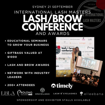 2025 ILM Sydney Lash and Brow Conference - 21 September 2025 - Group Booking Table of 8