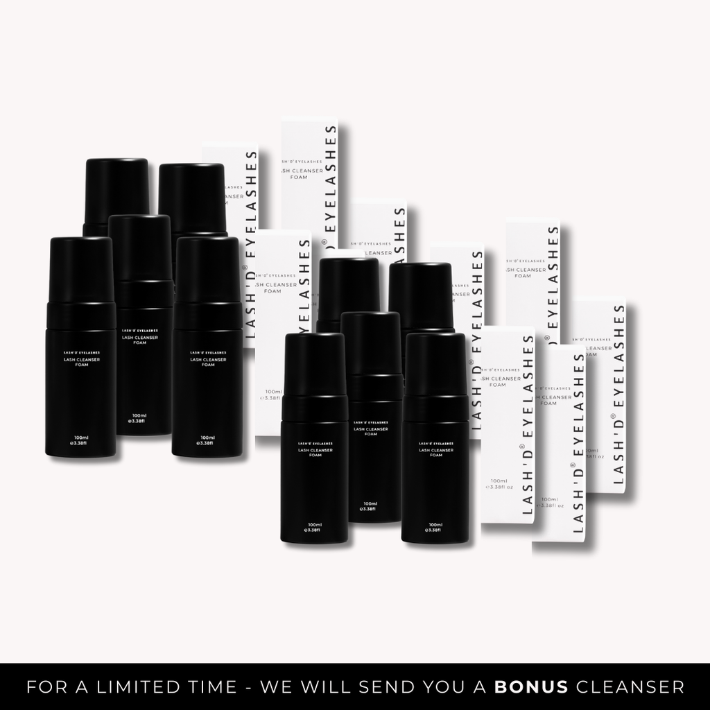 Hypoallergenic Lash Foam Cleanser 100ml Wholesale Pack