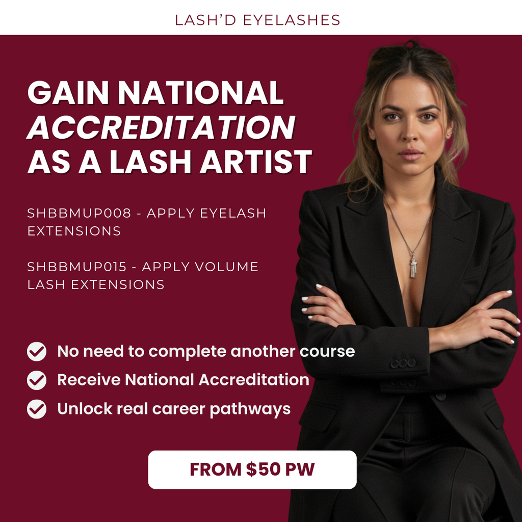Recognised Prior Learning - Become a Nationally Accredited Lash Artist
