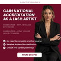 Recognised Prior Learning - Become a Nationally Accredited Lash Artist