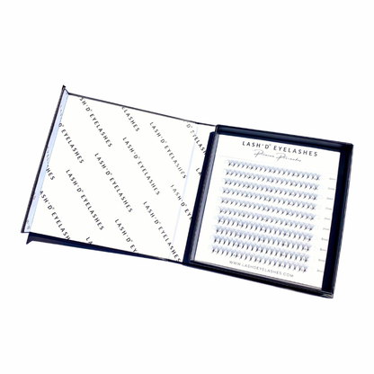 5D 0.07mm C+ Curl 200 Fan Pro Made Lash Trays Single Length | Mixed length | Volume Eyelash Extensions