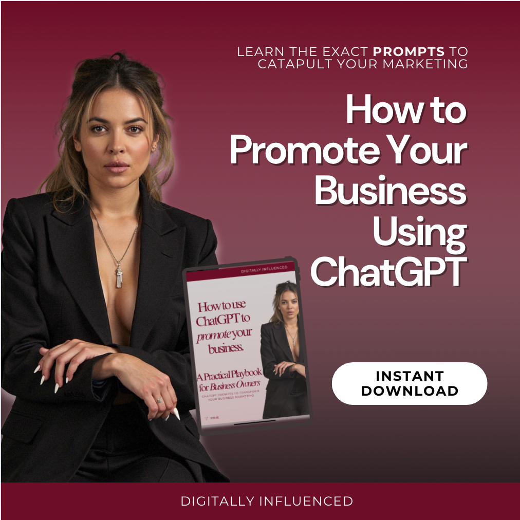 How to Promote Your Business Using ChatGPT | Marketing Prompt Pack
