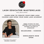 In person Lash Educator Coaching | Create your own Lash Course - Australia Wide