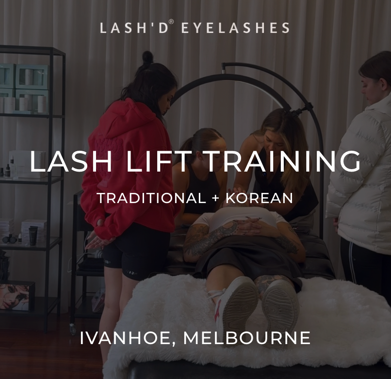In Person Lash Lift & Tint Training Course – Melbourne (Includes Korean Lash Lift Technique)