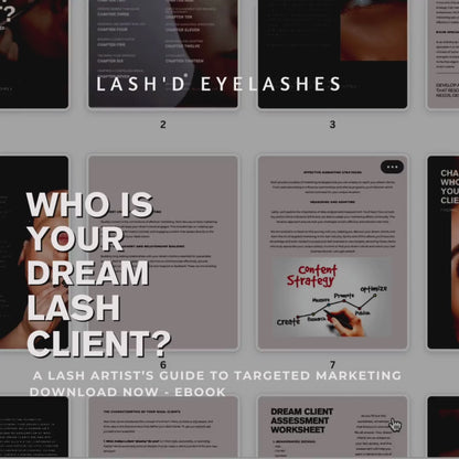 Who is your Dream Lash Client? A Lash Artist's Guide to Targeted Marketing with Resell Rights