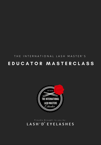 Become A Lash Educator : How to Create your own Lash Course - Educator Masterclass E - book - Lash'd Eyelashes