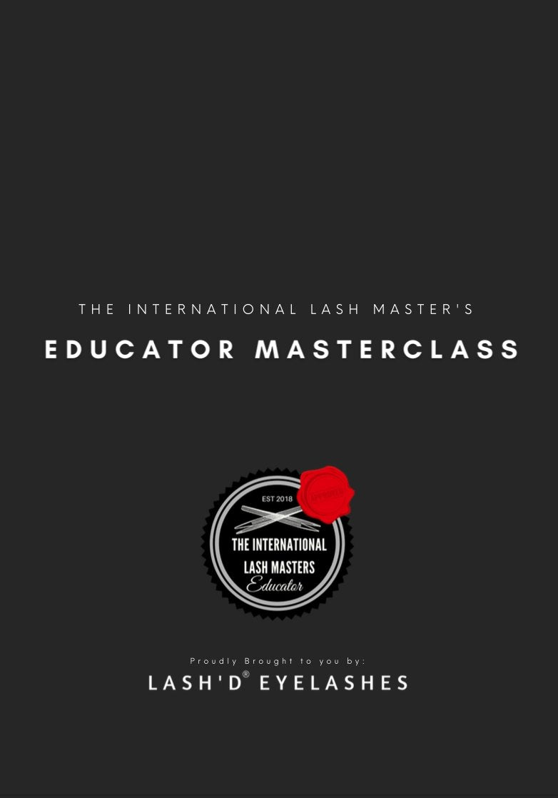 Become A Lash Educator : How to Create your own Lash Course - Educator Masterclass E - book - Lash'd Eyelashes