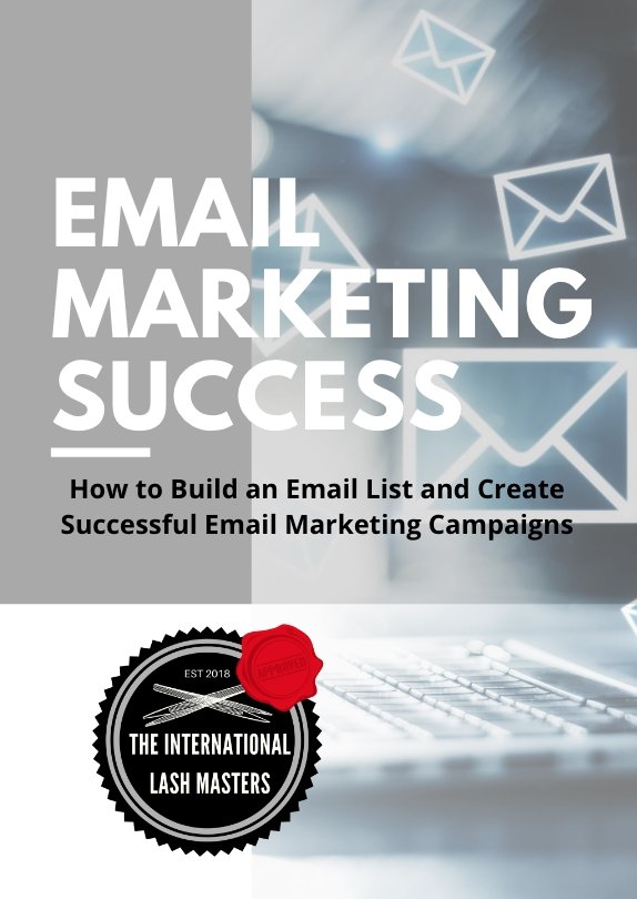 E Book - Email Marketing Success - Lash'd Eyelashes