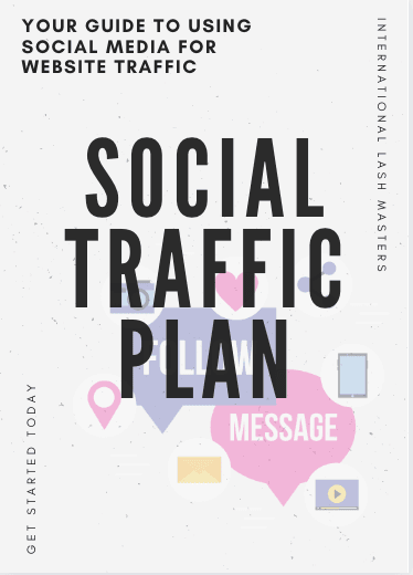 FREE E-Book - Social Media Traffic Plan - Lash'd Eyelashes