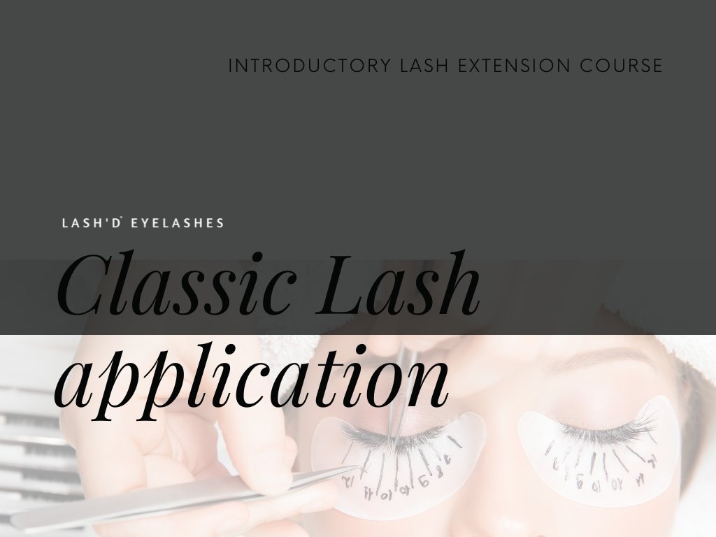Introduction to Eyelash Extensions Online Course (Course Only) - Lash'd Eyelashes